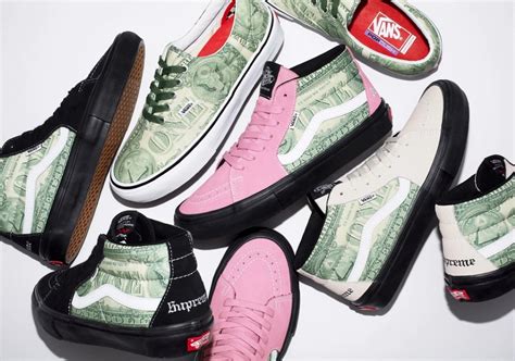 supreme x Vans collaboration